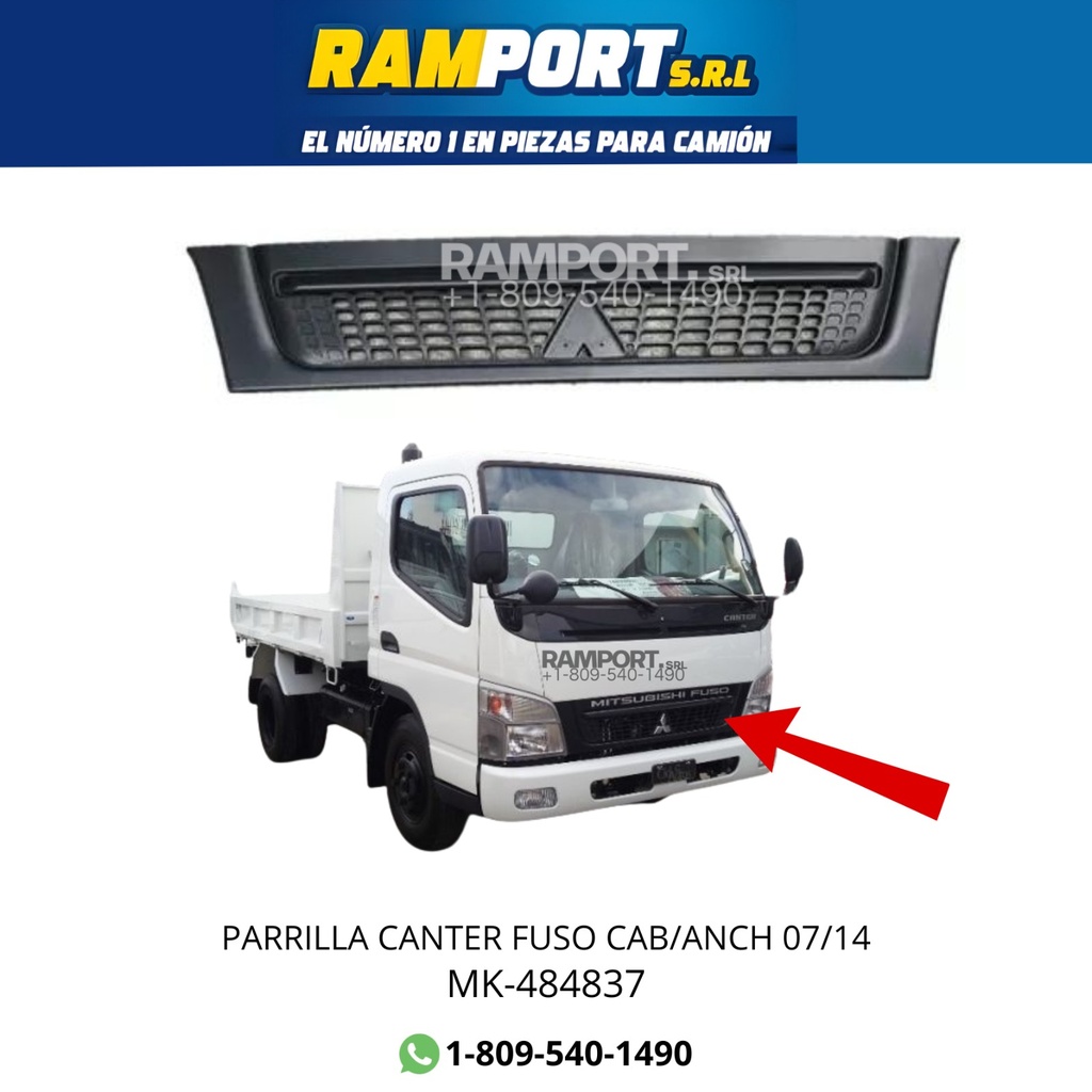 PARRILLA CANTER FUSO C/A 6.9T 07/14