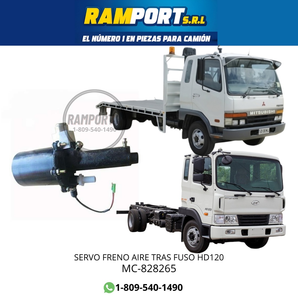 SERVOFRENO AIRE TRAS FUSO ISUZU