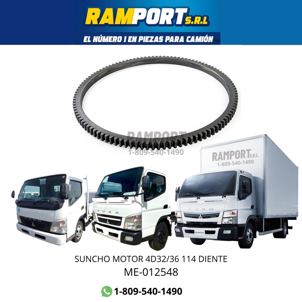 SUNCHO MOTOR 4D32/36 114 DIENTE
