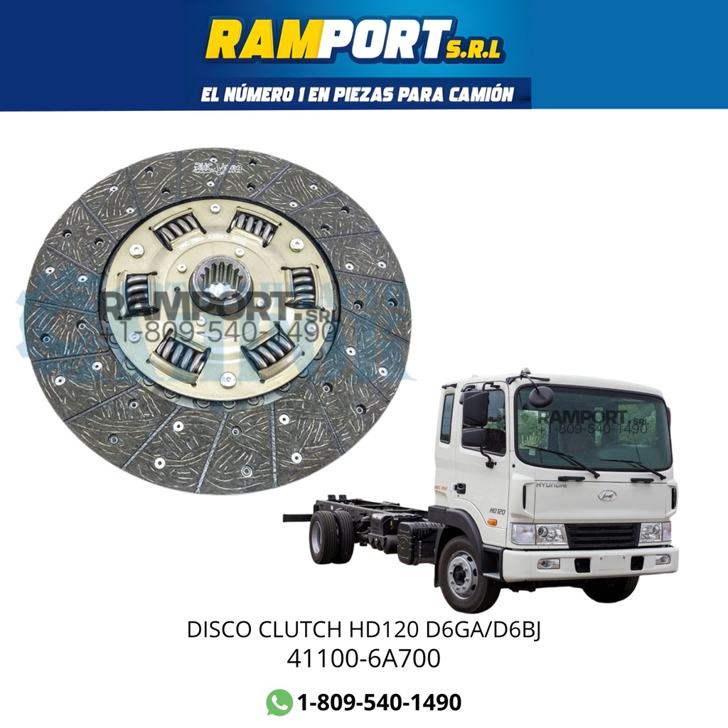 DISCO CLUTCH HD120 D6GA/D6BJ