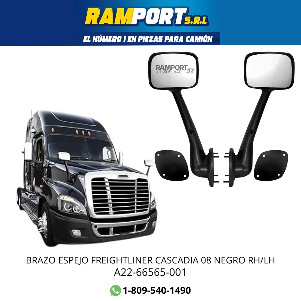BRAZO/E FREIGHTLINER CASCADIA 08 NEGRO LH *