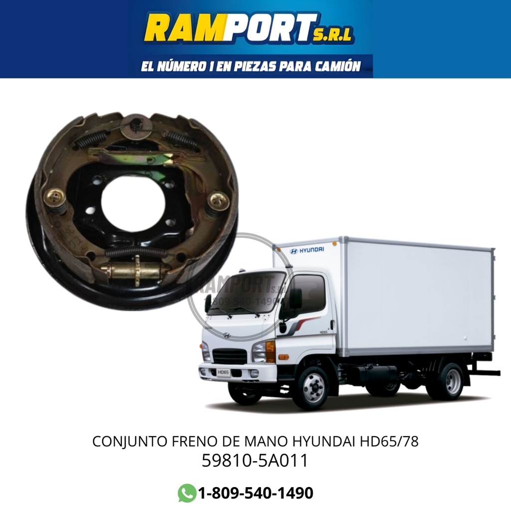 KIT FRENO DE MANO HYUNDAI HD65/78