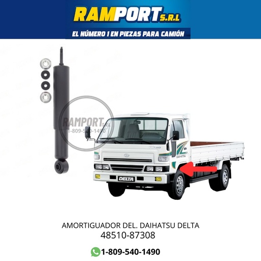 [48510-87308] AMORTIGUADOR DEL DAIHATSU DELTA