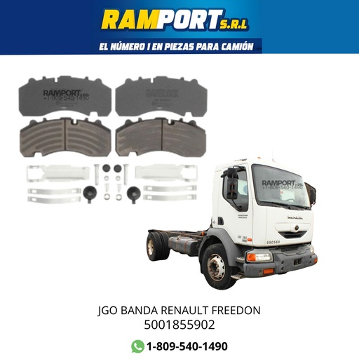 [5001855902] JGO BANDA RENAULT FREEDON *5