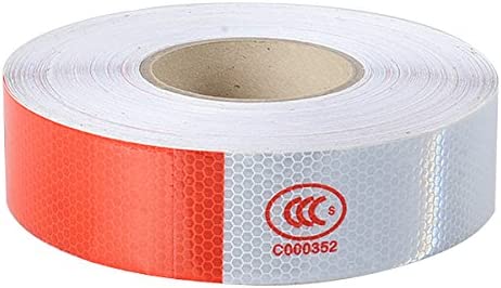 [7.5CM-45.0M] ROLLO CINTA REFLECTIVA R/B NT