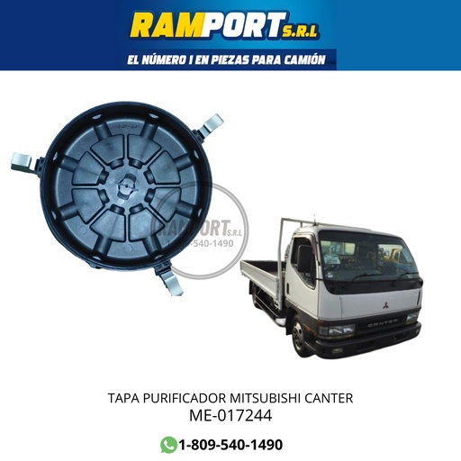 [ME-017244] TAPA PURIFICADOR CANTER 97/06 22C PEQ