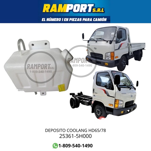 [25361-5H000] DEPOSITO COOLANG HYUNDAI HD65/78