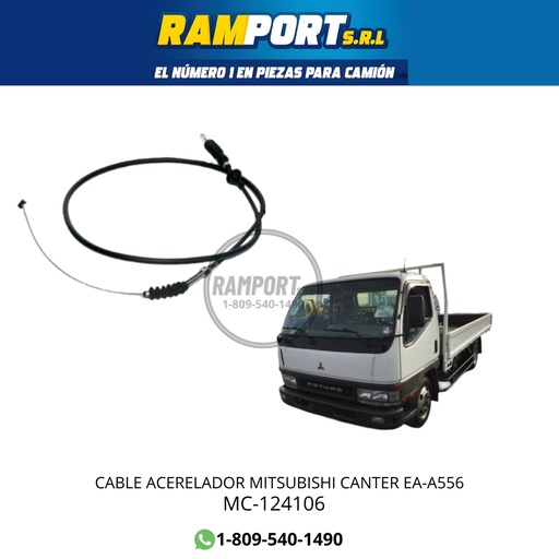 [MC-124106] CABLE ACERELADOR CANTER EA-A556