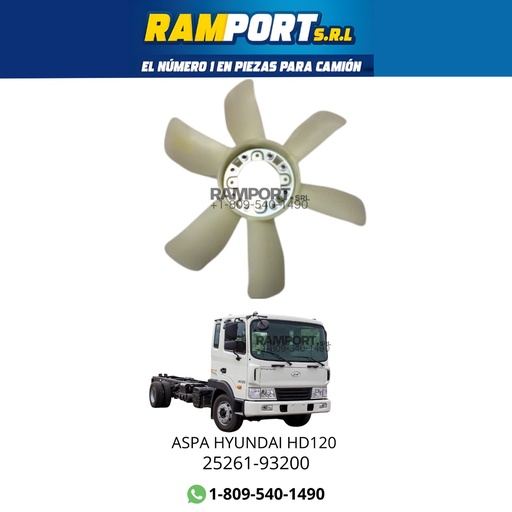 [25261-93200] ASPA HYUNDAI HD120 