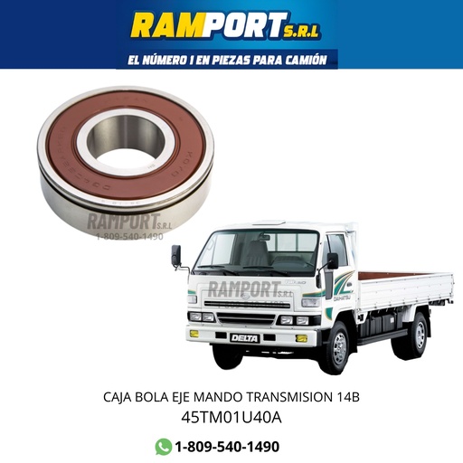 [45TM01U40A NT] CAJA BOLA EJE/M DAIHATSU14B