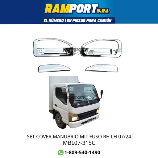 [MBL07-315C] SET COVER MANUBRIO MIT FUSO RH LH 07/24