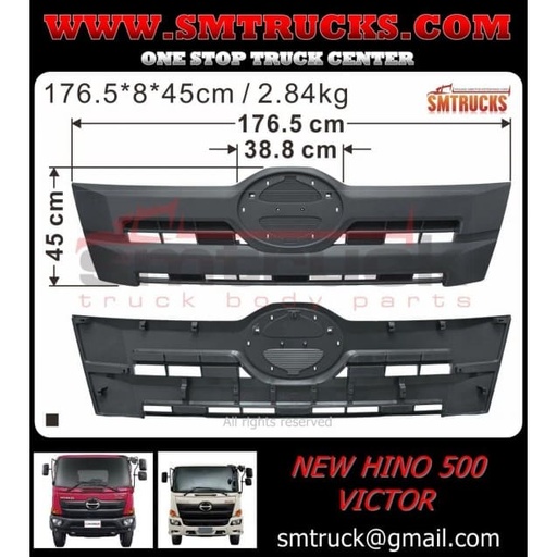 [NT01-1005C] PARRILLA HINO 500 VICTOR 17T