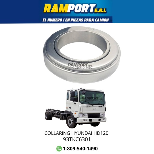 [93TKC6301] COLLARING HYUNDAI HD120 