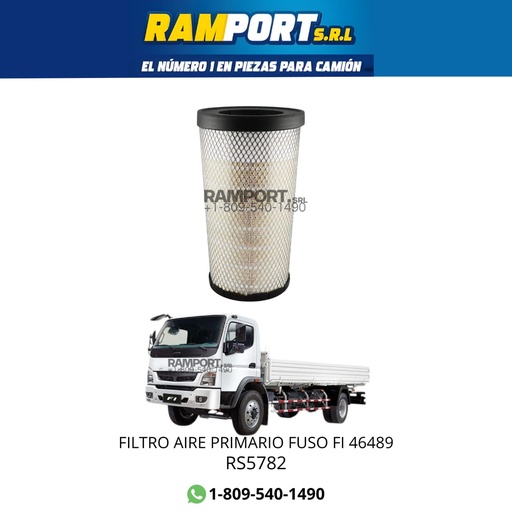 [RS5782] FILTRO AIRE FUSO FI PRIMARIO 46489